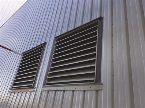 extra large aluminum louvers